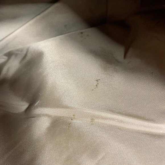 Beautiful The SAK Brown Nylon Crochet Slouchy Shoulder Bag Leather Strap/Trim - Picture 11 of 16